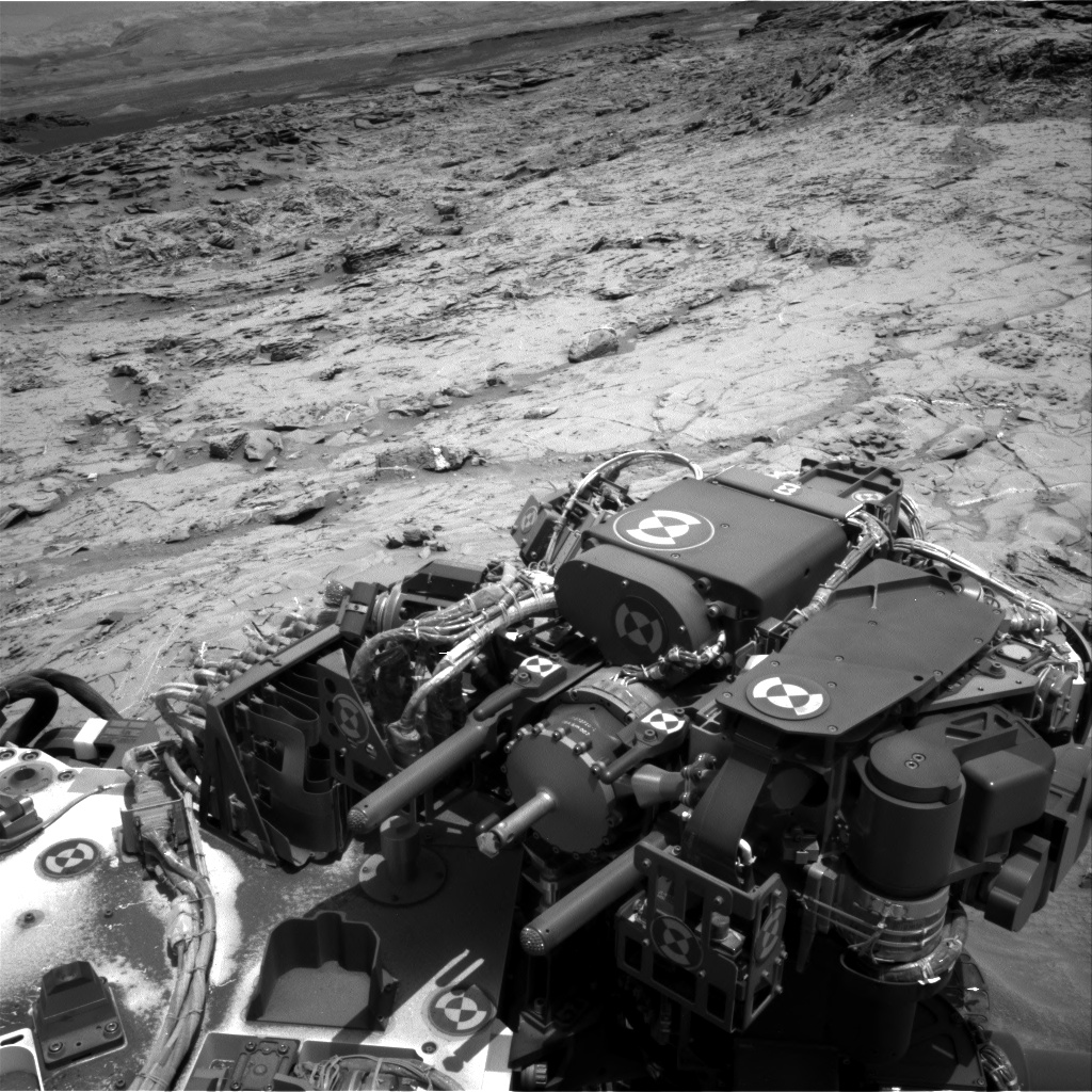 Nasa's Mars rover Curiosity acquired this image using its Right Navigation Camera on Sol 1357, at drive 2262, site number 54