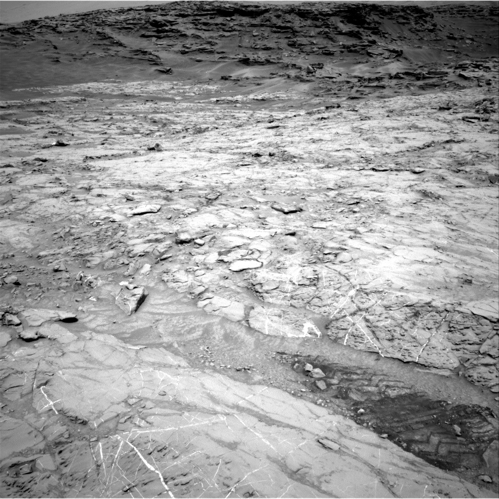 Nasa's Mars rover Curiosity acquired this image using its Right Navigation Camera on Sol 1357, at drive 2280, site number 54