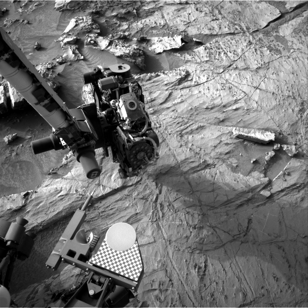 Nasa's Mars rover Curiosity acquired this image using its Right Navigation Camera on Sol 1358, at drive 2280, site number 54