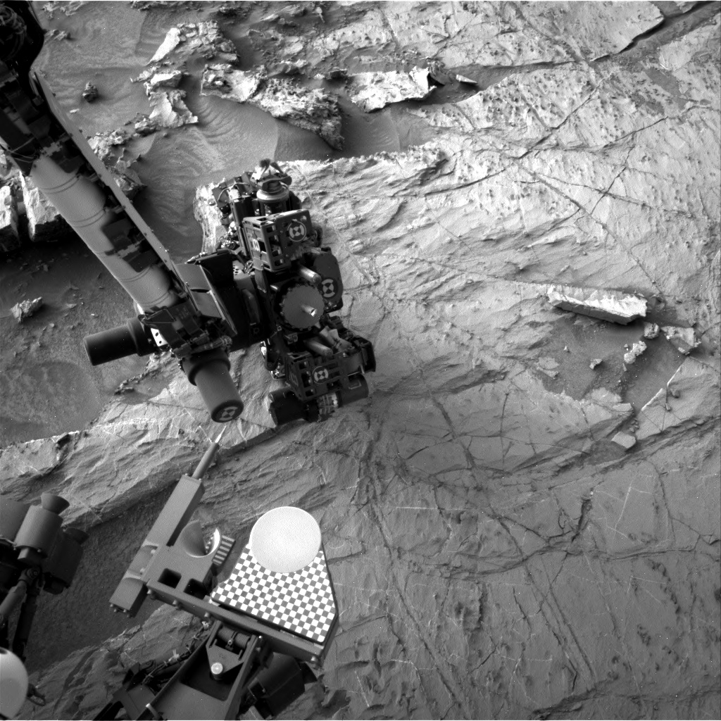 Nasa's Mars rover Curiosity acquired this image using its Right Navigation Camera on Sol 1358, at drive 2280, site number 54