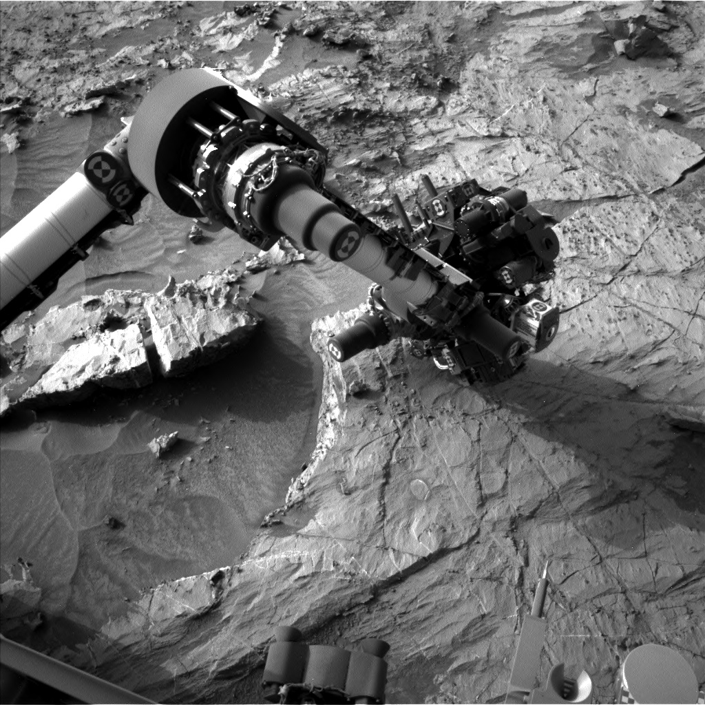 Nasa's Mars rover Curiosity acquired this image using its Left Navigation Camera on Sol 1359, at drive 2280, site number 54