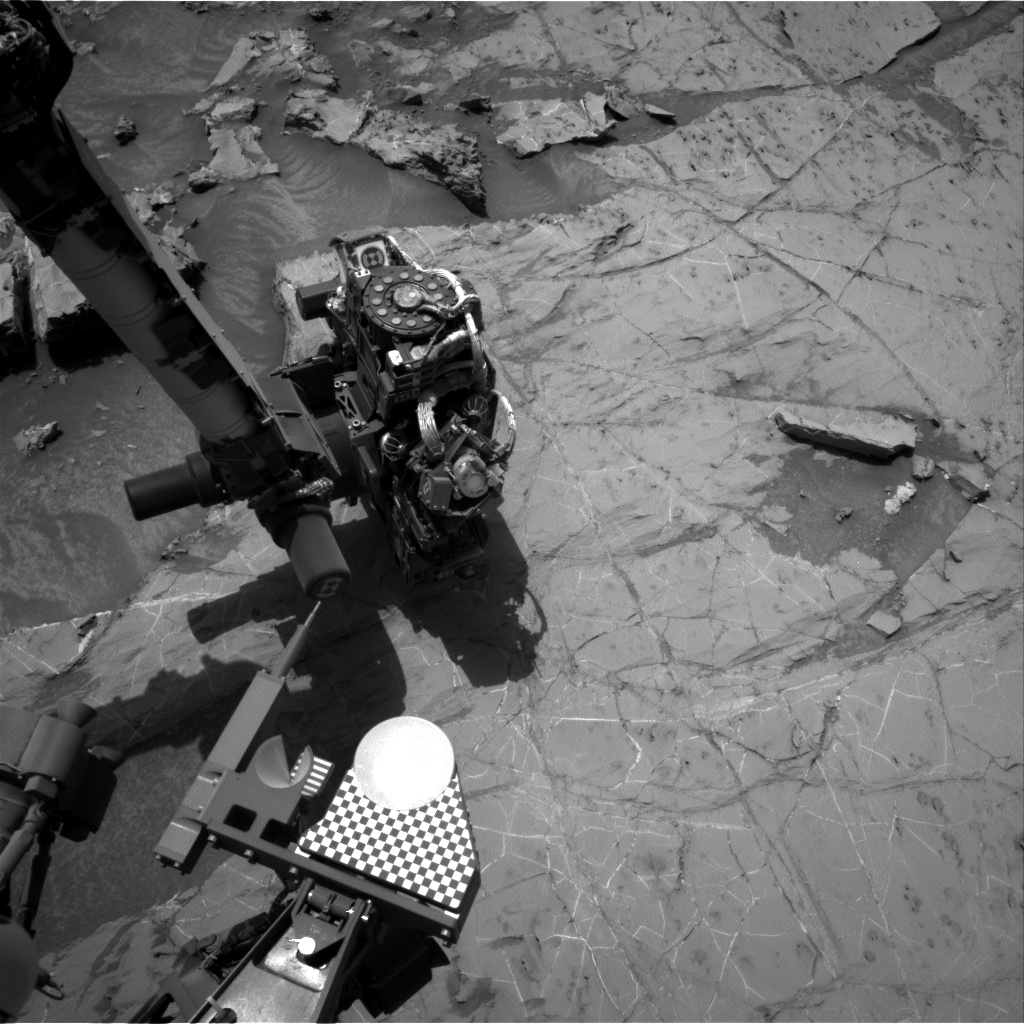 Nasa's Mars rover Curiosity acquired this image using its Right Navigation Camera on Sol 1359, at drive 2280, site number 54