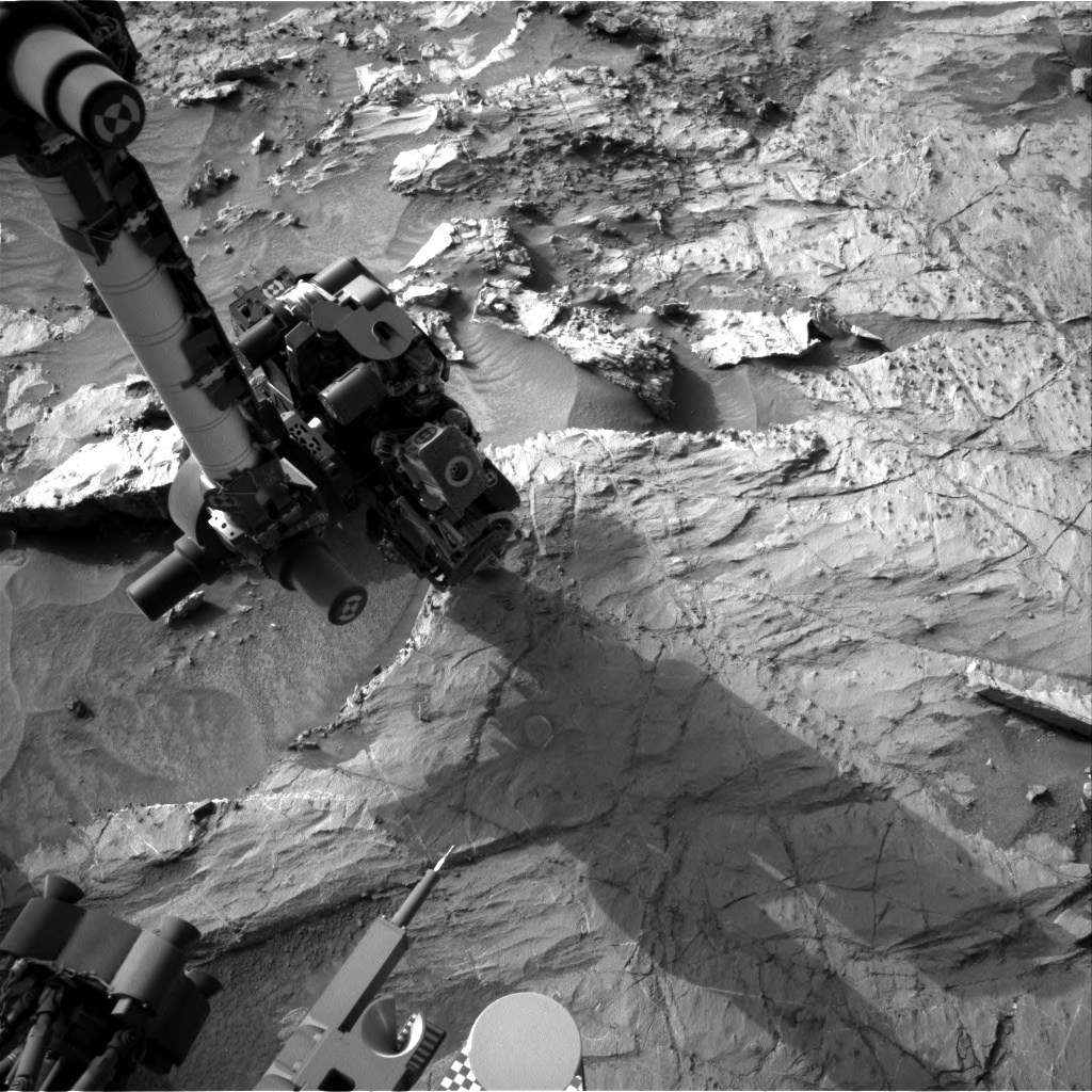 Nasa's Mars rover Curiosity acquired this image using its Right Navigation Camera on Sol 1359, at drive 2280, site number 54