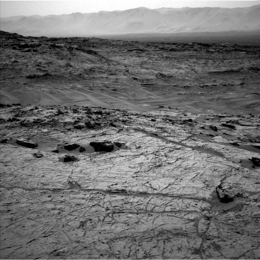 Nasa's Mars rover Curiosity acquired this image using its Left Navigation Camera on Sol 1360, at drive 2280, site number 54