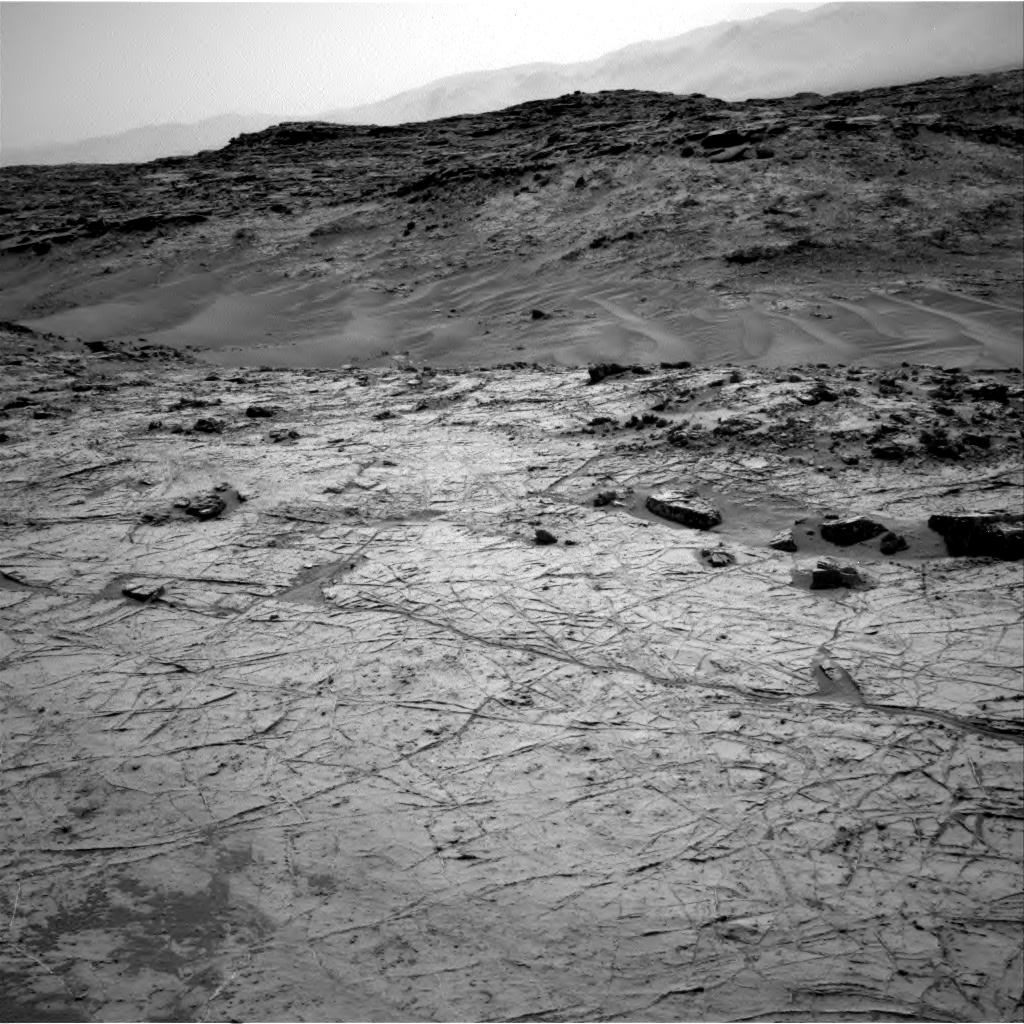 Nasa's Mars rover Curiosity acquired this image using its Right Navigation Camera on Sol 1360, at drive 2280, site number 54