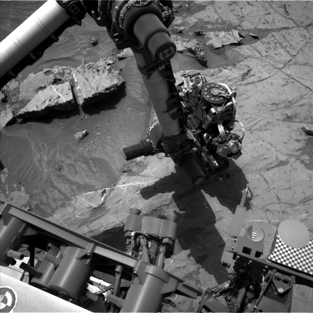 Nasa's Mars rover Curiosity acquired this image using its Left Navigation Camera on Sol 1361, at drive 2280, site number 54