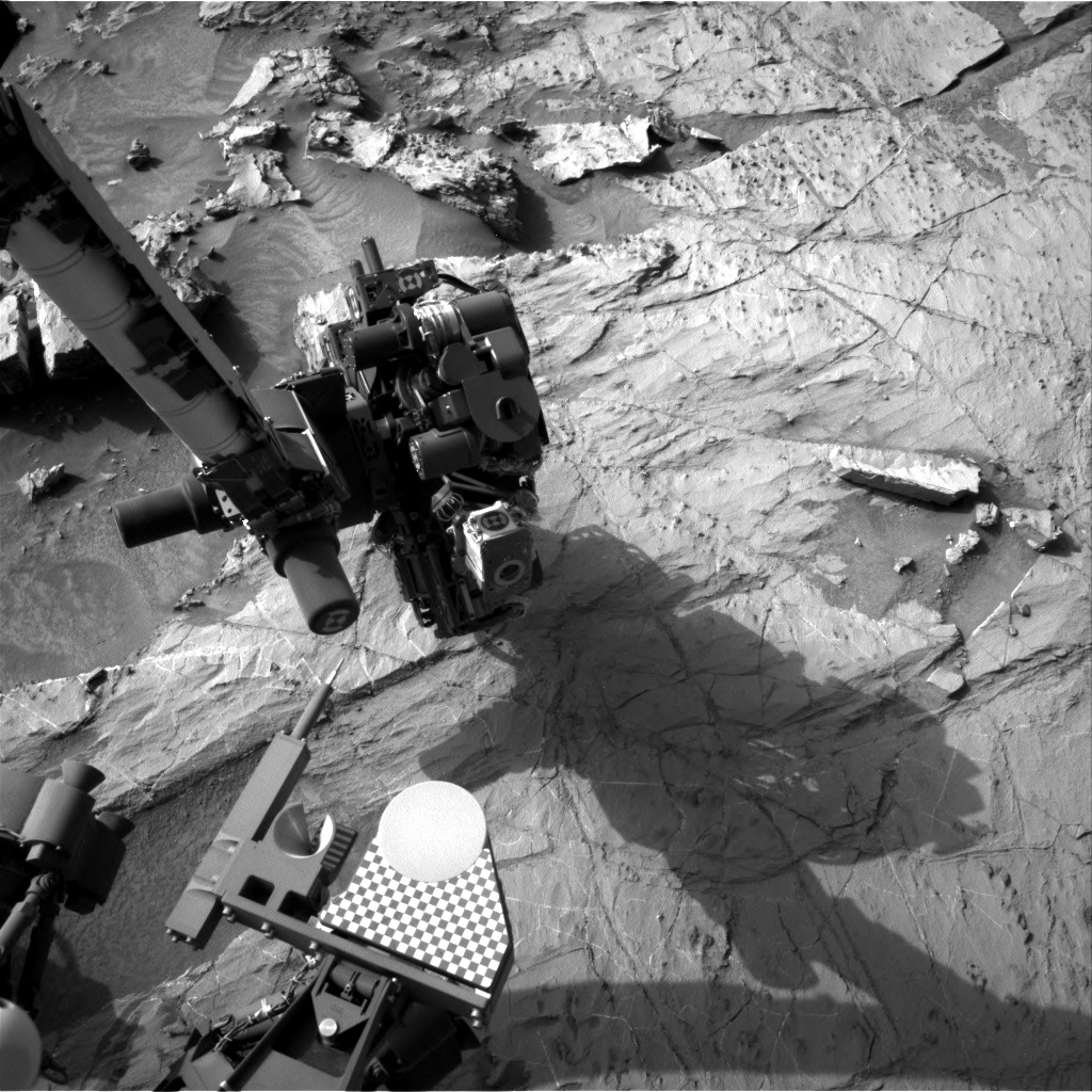 Nasa's Mars rover Curiosity acquired this image using its Right Navigation Camera on Sol 1361, at drive 2280, site number 54
