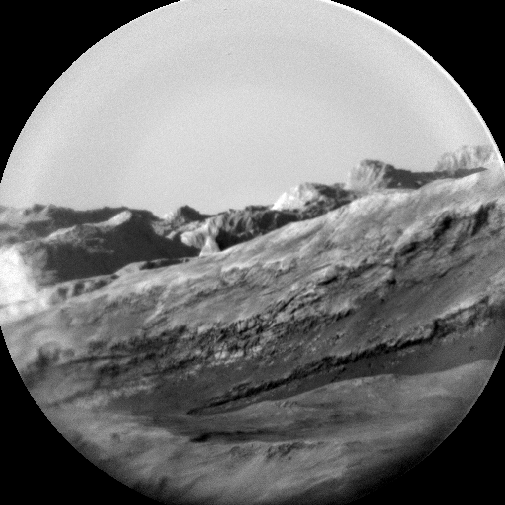 Nasa's Mars rover Curiosity acquired this image using its Chemistry & Camera (ChemCam) on Sol 1361, at drive 2280, site number 54