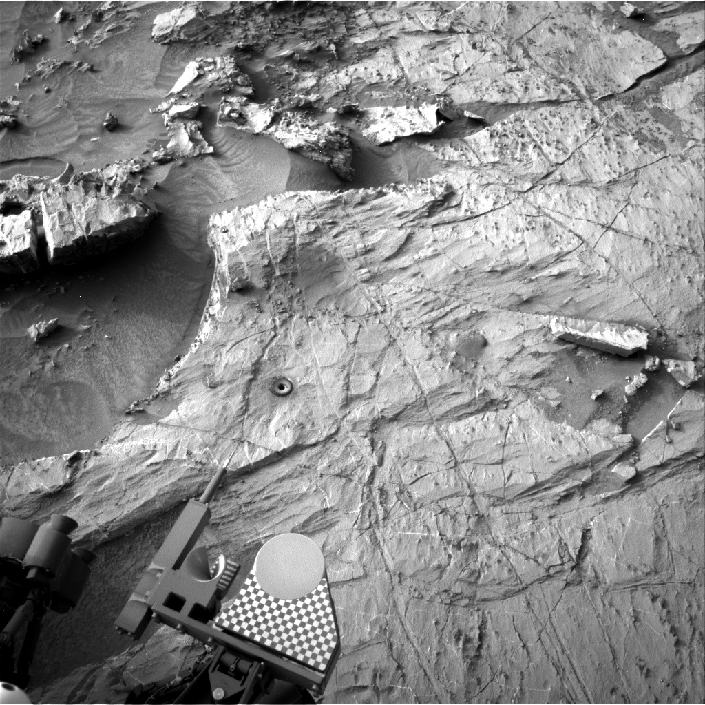 Nasa's Mars rover Curiosity acquired this image using its Right Navigation Camera on Sol 1364, at drive 2280, site number 54
