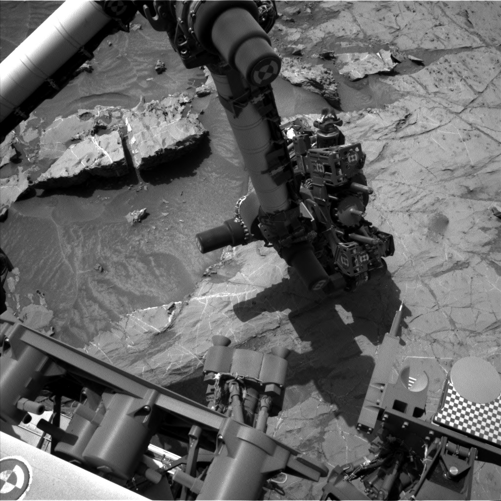 Nasa's Mars rover Curiosity acquired this image using its Left Navigation Camera on Sol 1365, at drive 2280, site number 54