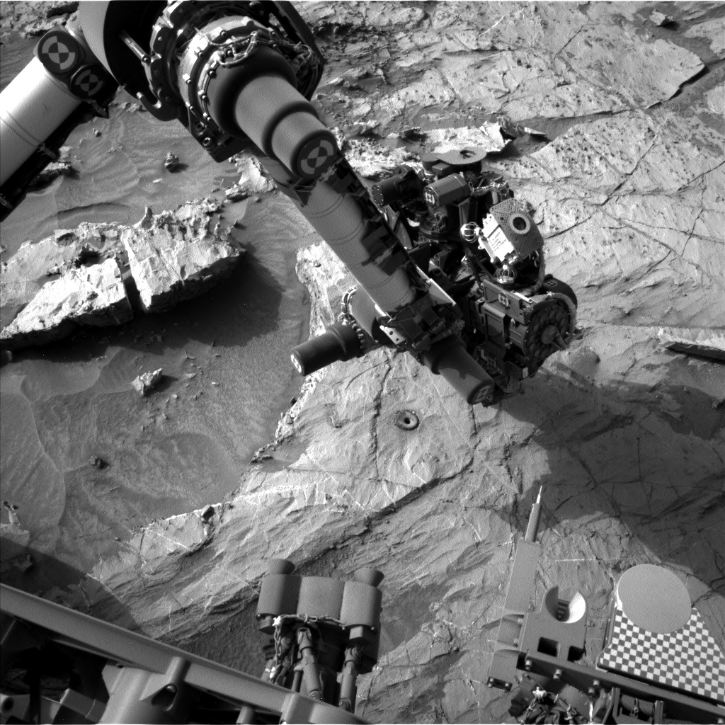 Nasa's Mars rover Curiosity acquired this image using its Left Navigation Camera on Sol 1366, at drive 2280, site number 54