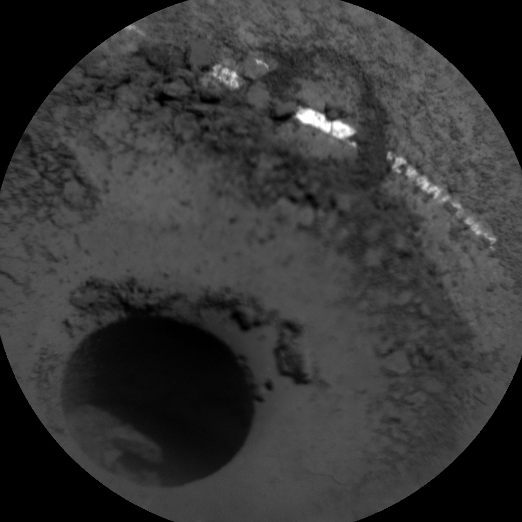 Nasa's Mars rover Curiosity acquired this image using its Chemistry & Camera (ChemCam) on Sol 1366, at drive 2280, site number 54