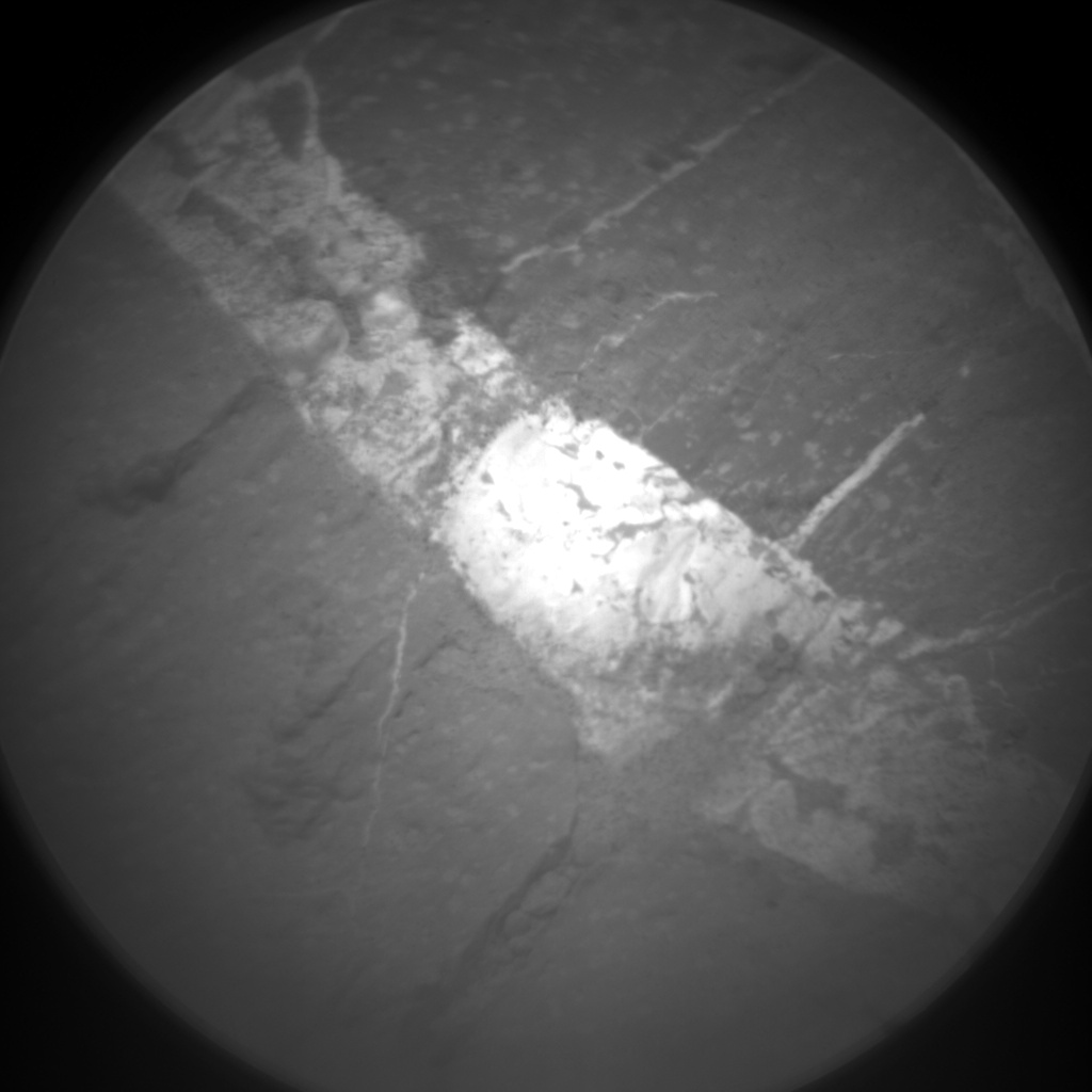 Nasa's Mars rover Curiosity acquired this image using its Chemistry & Camera (ChemCam) on Sol 1368, at drive 2280, site number 54