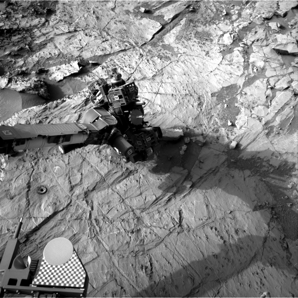 Nasa's Mars rover Curiosity acquired this image using its Right Navigation Camera on Sol 1368, at drive 2280, site number 54