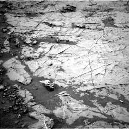 Nasa's Mars rover Curiosity acquired this image using its Left Navigation Camera on Sol 1369, at drive 2310, site number 54