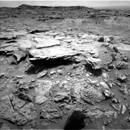 Nasa's Mars rover Curiosity acquired this image using its Left Navigation Camera on Sol 1369, at drive 2442, site number 54