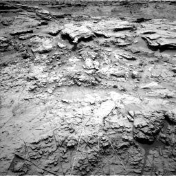 Nasa's Mars rover Curiosity acquired this image using its Left Navigation Camera on Sol 1369, at drive 2466, site number 54