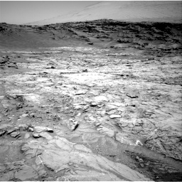 Nasa's Mars rover Curiosity acquired this image using its Right Navigation Camera on Sol 1369, at drive 2280, site number 54