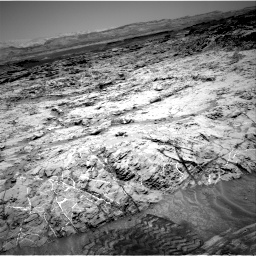 Nasa's Mars rover Curiosity acquired this image using its Right Navigation Camera on Sol 1369, at drive 2292, site number 54