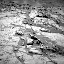 Nasa's Mars rover Curiosity acquired this image using its Right Navigation Camera on Sol 1369, at drive 2352, site number 54