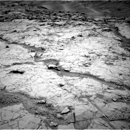 Nasa's Mars rover Curiosity acquired this image using its Right Navigation Camera on Sol 1369, at drive 2370, site number 54