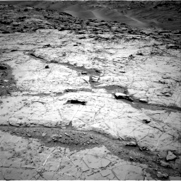 Nasa's Mars rover Curiosity acquired this image using its Right Navigation Camera on Sol 1369, at drive 2376, site number 54