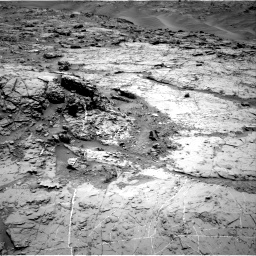 Nasa's Mars rover Curiosity acquired this image using its Right Navigation Camera on Sol 1369, at drive 2388, site number 54