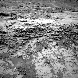 Nasa's Mars rover Curiosity acquired this image using its Right Navigation Camera on Sol 1369, at drive 2412, site number 54
