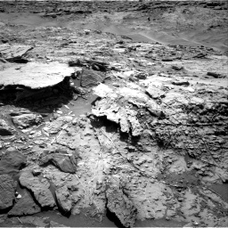Nasa's Mars rover Curiosity acquired this image using its Right Navigation Camera on Sol 1369, at drive 2424, site number 54