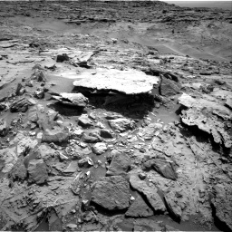 Nasa's Mars rover Curiosity acquired this image using its Right Navigation Camera on Sol 1369, at drive 2430, site number 54