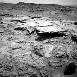 Nasa's Mars rover Curiosity acquired this image using its Right Navigation Camera on Sol 1369, at drive 2448, site number 54