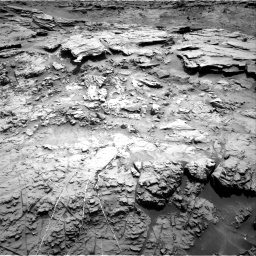 Nasa's Mars rover Curiosity acquired this image using its Right Navigation Camera on Sol 1369, at drive 2466, site number 54