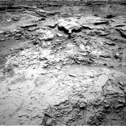 Nasa's Mars rover Curiosity acquired this image using its Right Navigation Camera on Sol 1369, at drive 2472, site number 54
