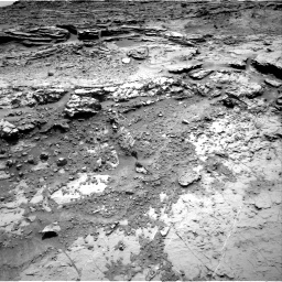 Nasa's Mars rover Curiosity acquired this image using its Right Navigation Camera on Sol 1369, at drive 2484, site number 54