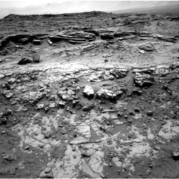 Nasa's Mars rover Curiosity acquired this image using its Right Navigation Camera on Sol 1369, at drive 2496, site number 54