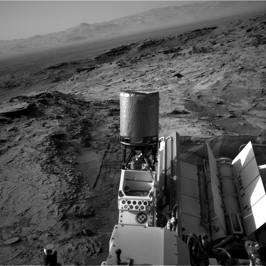 Nasa's Mars rover Curiosity acquired this image using its Right Navigation Camera on Sol 1369, at drive 2508, site number 54