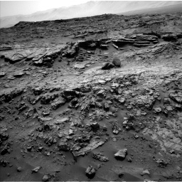Nasa's Mars rover Curiosity acquired this image using its Left Navigation Camera on Sol 1371, at drive 2508, site number 54
