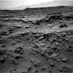 Nasa's Mars rover Curiosity acquired this image using its Left Navigation Camera on Sol 1371, at drive 2514, site number 54