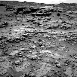 Nasa's Mars rover Curiosity acquired this image using its Left Navigation Camera on Sol 1371, at drive 2538, site number 54