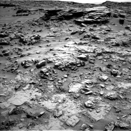 Nasa's Mars rover Curiosity acquired this image using its Left Navigation Camera on Sol 1371, at drive 2544, site number 54