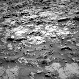 Nasa's Mars rover Curiosity acquired this image using its Left Navigation Camera on Sol 1371, at drive 2628, site number 54