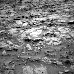 Nasa's Mars rover Curiosity acquired this image using its Left Navigation Camera on Sol 1371, at drive 2634, site number 54