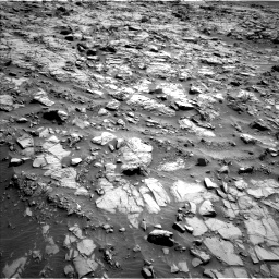 Nasa's Mars rover Curiosity acquired this image using its Left Navigation Camera on Sol 1371, at drive 2658, site number 54
