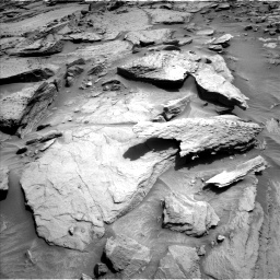 Nasa's Mars rover Curiosity acquired this image using its Left Navigation Camera on Sol 1371, at drive 2700, site number 54