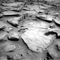 Nasa's Mars rover Curiosity acquired this image using its Left Navigation Camera on Sol 1371, at drive 2706, site number 54