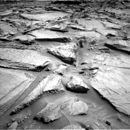 Nasa's Mars rover Curiosity acquired this image using its Left Navigation Camera on Sol 1371, at drive 2712, site number 54