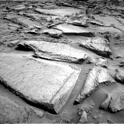 Nasa's Mars rover Curiosity acquired this image using its Left Navigation Camera on Sol 1371, at drive 2718, site number 54