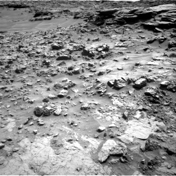 Nasa's Mars rover Curiosity acquired this image using its Right Navigation Camera on Sol 1371, at drive 2556, site number 54