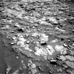 Nasa's Mars rover Curiosity acquired this image using its Right Navigation Camera on Sol 1371, at drive 2664, site number 54