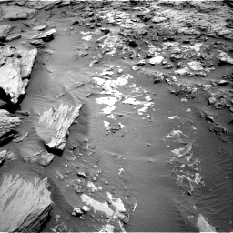 Nasa's Mars rover Curiosity acquired this image using its Right Navigation Camera on Sol 1371, at drive 2682, site number 54
